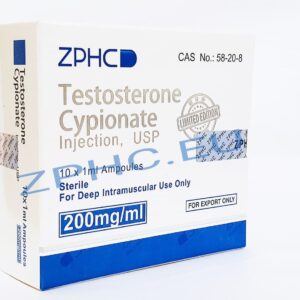 Testosterone Cypionate (ZPHC) - (200 mg/ml - 1 ml x 10 vials)