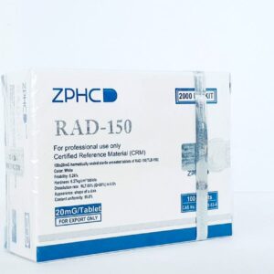 RAD-150 ZPHC - 20 MG TAB- 100 TABLETS PACK